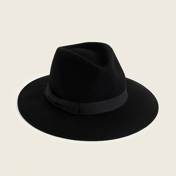 Nwt jcrew Western hat with grosgrain trim